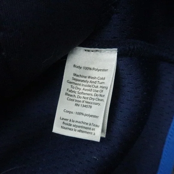 Vineyard Vines Vest Mens Small Blue Full Zip Pockets‎ Fleece - Picture 3 of 9